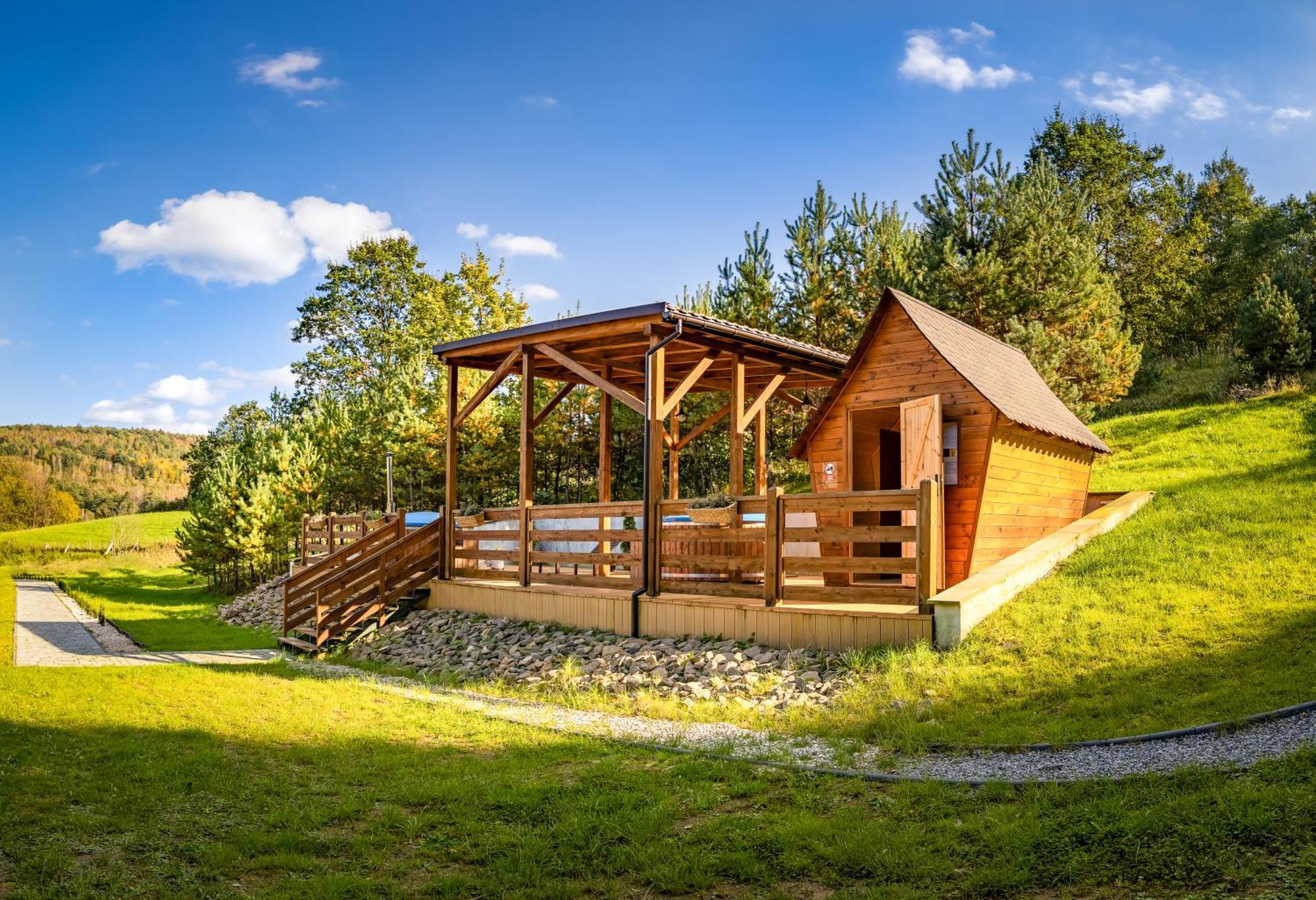 Glamping Pod Gwiazdami Pietrusza Wola Hotel Buitenkant foto